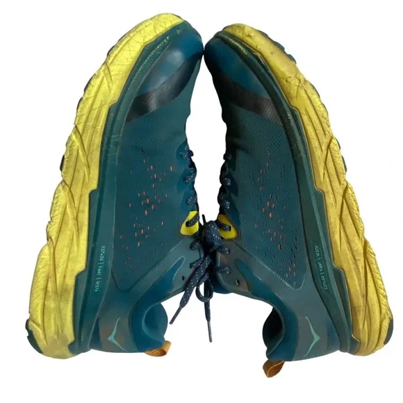 HOKA One One Challenger ATR 6 Mens 13 Teal Blue Green Trail Running Hiking Shoes - Picture 4 of 10